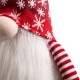 Glitzhome 24"H Fabric Christmas Gnome Standing Décor