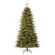 Glitzhome 7ft Pre-Lit Green Fir Artificial Christmas Tree with 500 LED Lights