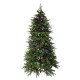 Glitzhome 6ft Pre-Lit Green Fir Artificial Christmas Tree with 350 LED Lights