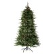 Glitzhome 6ft Pre-Lit Green Fir Artificial Christmas Tree with 350 LED Lights