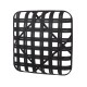 Glitzhome 24"L Vintage Black Bamboo Basket