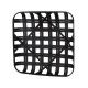 Glitzhome 24"L Vintage Black Bamboo Basket