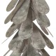 Glitzhome Galvanized Metal Christmas Table Tree Decor, Set of 2