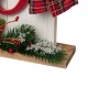 Glitzhome 18"H Wooden Snowman Family Table or Standing Decor