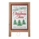 Glitzhome 24"H Christmas Wooden Porch Sign / Standing Décor