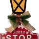 Glitzhome 42"H Wooden Christmas Yard Stake with LED Lights