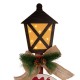 Glitzhome 42"H Wooden Christmas Yard Stake with LED Lights