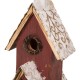 Glitzhome 23.43"H Oversized Wooden Church Birdhouse