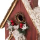 Glitzhome 23.43"H Oversized Wooden Church Birdhouse