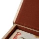 Glitzhome Decorative Vintage Storage Book Shaped Christmas Book Box, Set of 2