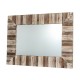 Glitzhome 39.70"H Farmhouse Rectangle Wooden Frame Wall Mirror