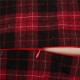 Glitzhome 2PK Farmhouse Red & Black Plaid Pillow Cover