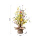 Glitzhome 18"H Easter Egg Table Tree Décor