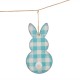 Glitzhome 72"L Easter Metal Bunny Garland