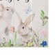 Glitzhome 18"H Easter Wooden Bunny Wall Decor