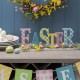 Glitzhome 16"L Wooden "EASTER" Table Decor