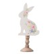 Glitzhome Easter Wooden Bunny Table Décor, Set of 2