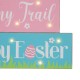 Glitzhome 12"L Easter LED Lighted Wooden/Metal Block Word Sign (14 Bulbs)