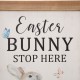 Glitzhome 24"H Easter Wooden Porch Sign / Standing Décor