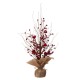 Glitzhome 18"H Valentine's Berry Heart Table Tree