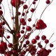 Glitzhome 18"H Valentine's Berry Heart Table Tree