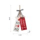 Glitzhome 24"H Valentine's Wooden Doorknorb Hanging Decor