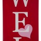 Glitzhome 42"H Valentine's Wooden Large Porch Sign / Décor