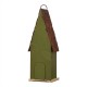 Glitzhome 13.25"H Green Distressed Solid Wood Birdhouse