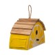 Glitzhome 11.5"L  Distressed Solid Wood Lemon Birdhouse