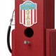 Glitzhome 13.75"H Wood Red Gas Pump Birdhouse