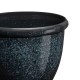 Glitzhome Eco-friendly Large Faux Ceramic Round Plastic Pot Planters, Set of 3