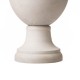 Glitzhome Eco-friendly Large Faux Ceramic Goblet Shaped Plastic Planters, Set of 2