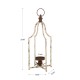 Glitzhome 22"H Large Farmhouse Rustic Metal Lantern, Set of 2