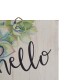 Glitzhome 42"H Wooden "Hello SPRING" Porch Sign Decor