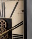 Glitzhome 23.75"H Vintage Rectangle Gear Clock With Tempered Glass