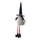 Glitzhome 24"H Fabric Patriotic Gnome Sitter Décor