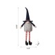 Glitzhome 24"H Fabric Patriotic Gnome Sitter Décor