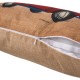 Glitzhome 18"L Faux Burlap Patriotic Truck Pillow