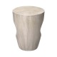 Glitzhome 18"H MGO Faux Concrete Garden Stool, Plant Stand or Accent Table (Multi-functional) 