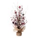 Glitzhome 20"H Americana Berry Table Tree