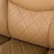 Elm PLUS Camel Big and Tall Air PU Leather Gaslift Adjustable Height Swivel Executive Chair