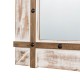 Glitzhome 39.50"H Oversized Farmhouse Wood Wall Mirror