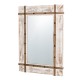 Glitzhome 39.50"H Oversized Farmhouse Wood Wall Mirror