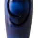 Glitzhome 29.25"H Oversized Cobalt Blue Ceramic Pot Fountain with Pump and LED Light