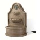 Glitzhome 37.25"H Oversized Antique European Style 3-Tier Polyresin Outdoor Fountain with LED Light and Pump