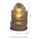 Glitzhome 37.25"H Oversized Antique European Style 3-Tier Polyresin Outdoor Fountain with LED Light and Pump