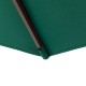 Elm PLUS 10 ft. Aluminum Auto Tilt Market Patio Umbrella in Dark Green Olefin