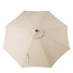 Elm PLUS 9 ft. Aluminum Auto Tilt Market Patio Umbrella in Beige Olefin