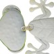 Glitzhome 24.25"L Whimsical Metal Lemon Gecko Wall Decor