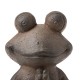 Glitzhome 18.5"H MGO Yoga Frog Statue